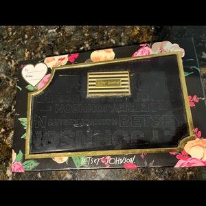 Betsey Johnson Black Zippered Clutch